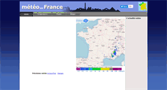Desktop Screenshot of meteoenfrance.info